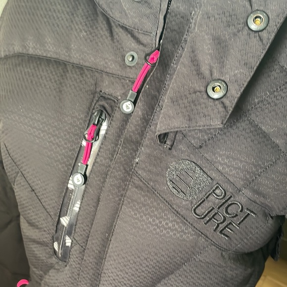 Picture Organic Clothing Down Ski Snowboard Jacket small - Picture 8 of 12